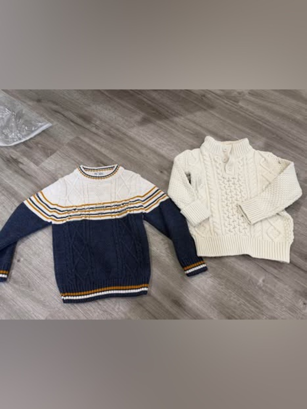 5T Toddler Knit Sweater Bundle (2 Pieces) – Cozy / Boutique Style